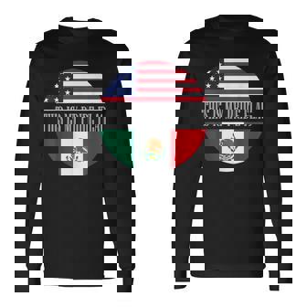 This Is My Pride フラッグ メキシカン アメリカン チカーノ チカーナ メンズ 長袖Tシャツ - Kawaiitshirt