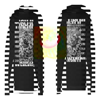 Tigrullini Watermellini イタリアンブレインロットミーム 長袖Tシャツ - Kawaiitshirt