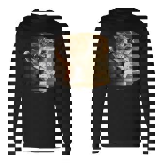 TitaniCムービーにインスパイアされた面白い猫好きのミーム。 長袖Tシャツ - Kawaiitshirt