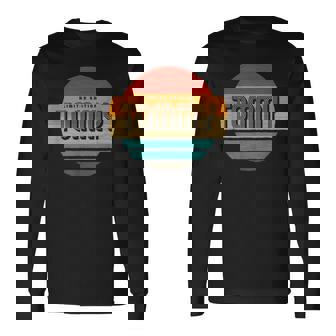 Tommy 名称 レトロ・ヴィンテージ・サンセット 限定版 長袖Tシャツ - Kawaiitshirt