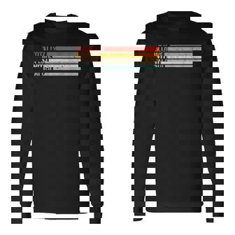 Totally In Love With Tai Chi レトロ マインドボディ ウェルネス 気功 長袖Tシャツ - Kawaiitshirt