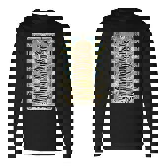 The Tower タロットカード パンケーキタワー 朝食 恋人 パンケーキ 長袖Tシャツ - Kawaiitshirt