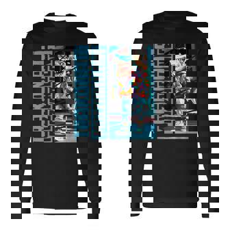 Trakonato Mozzarellone ブレインレッドトララサメ 面白い 長袖Tシャツ - Kawaiitshirt