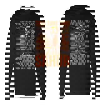 Tung Tung Tungahur Ai モンスター イタリアン ブレイン ロート キッズ 男の子 長袖Tシャツ - Kawaiitshirt