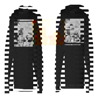 Two Angels Cherubs システィーナ 長袖Tシャツ - Kawaiitshirt