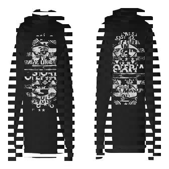 Un Osteópata Molon Divertido Humor Para Hombre Osteopatia Camiseta de manga larga - Regaloses