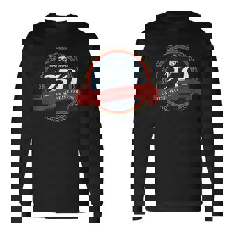 United States Marine Corps 250Th Birthday Seal Long Sleeve T-Shirt | Mazezy