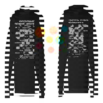 Universo Neurodiverso Educación Especial Autismo Camiseta de manga larga - Regaloses