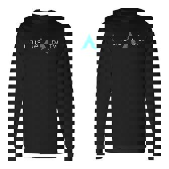 I Use Arch、Btw 長袖Tシャツ - Kawaiitshirt