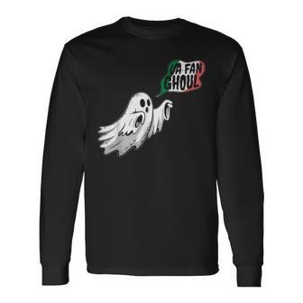 Va Fan Ghoul Ghost Italian Halloween Long Sleeve T-Shirt - Thegiftio UK