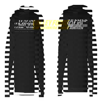 Valley Forge Automotive Center Retro Mechanic Classic Long Sleeve T-Shirt | Mazezy