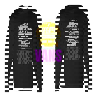 Van Life サンサーファーガールanlife バンを愛する少女 長袖Tシャツ - Kawaiitshirt