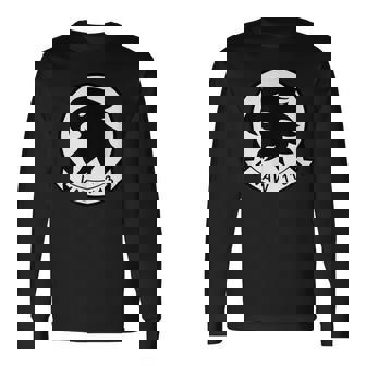 Vaw-113 空挺コマンド&コントロール飛行隊 113 ブラックイーグルス 長袖Tシャツ - Kawaiitshirt