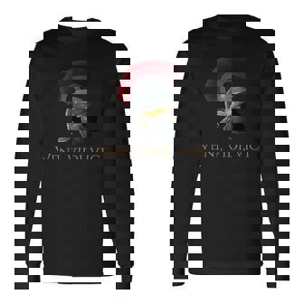 Veniidiici Ancient Rome Legionary Helmet -Pqr 長袖Tシャツ - Kawaiitshirt