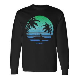 Verano Océano Mar Playa Deporteurfurfero Tabla Deurf In Mangas Camiseta de manga larga - Regaloses