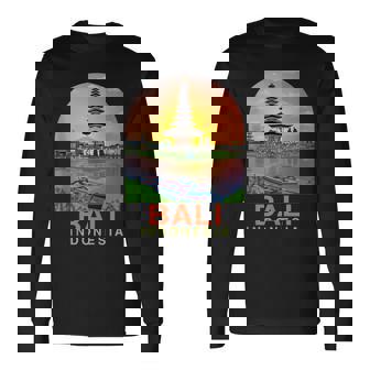 Viaje A Bali Aventuraacaciones Deerano Bali Indonesia In Mangas Camiseta de manga larga - Regaloses
