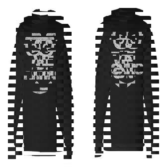 Vibe Coding ユーモア 長袖Tシャツ - Kawaiitshirt