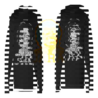 Victor Jara -Enceremos ヴィンテージ風 長袖Tシャツ - Kawaiitshirt