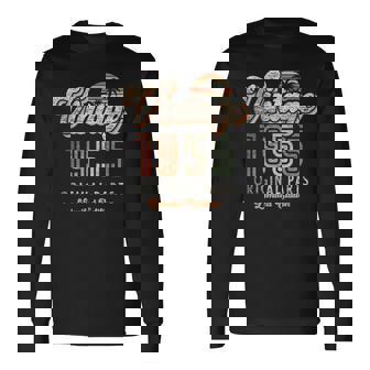 Vintage 1955年 限定版 誕生70周年記念パームス レトロ 長袖Tシャツ - Kawaiitshirt