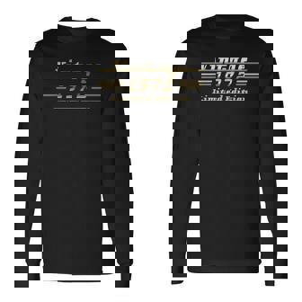 Vintage 1972 53歳の誕生日 クラシックカー 長袖Tシャツ - Kawaiitshirt