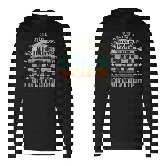 Vintage 1972 Limited Edition Legendary Awesome Epic 1972 長袖Tシャツ - Kawaiitshirt