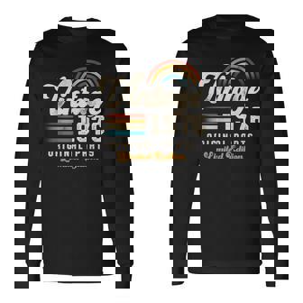 Vintage 1976 オリジナルパーツ 49周年記念 レトロ 長袖Tシャツ - Kawaiitshirt