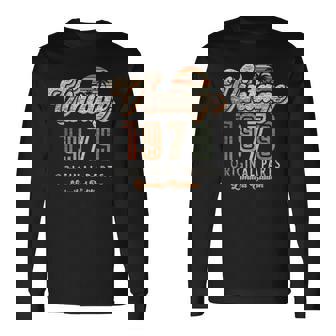 Vintage 1979年 限定版 誕生46周年記念パームス レトロ 長袖Tシャツ - Kawaiitshirt