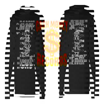 Vintage Cash A Money Record Quotes And Sayings Long Sleeve T-Shirt | Mazezy