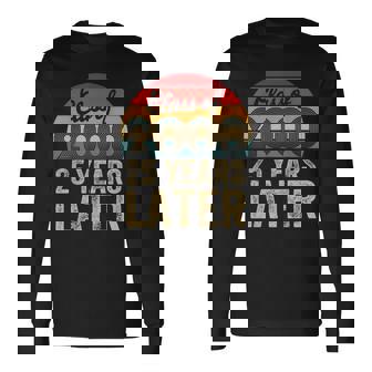 Vintage Class Of 2000 25 Years Later Reunion 25Th Graduation Long Sleeve T-Shirt | Seseable CA