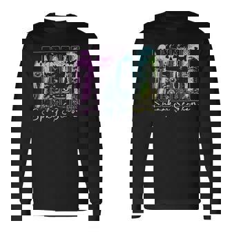 Vintage Halloween Horror Spooky Season Long Sleeve T-Shirt - Thegiftio