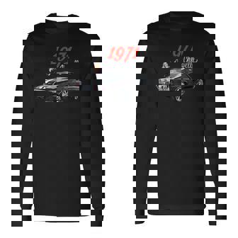 Vintage Muscle Cars Classic Cars 1977 Chevelle 1970年代 長袖Tシャツ - Kawaiitshirt