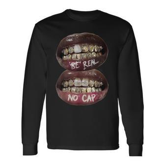 Women's Lips Print Graphic Y2k 2000S Vintage Summer Tops Long Sleeve T-Shirt - Thegiftio UK