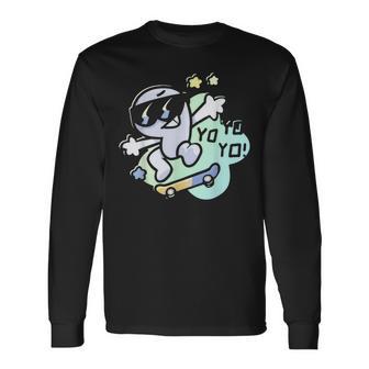Xfohv Nine Yo Yo Yo Long Sleeve T-Shirt - Thegiftio UK