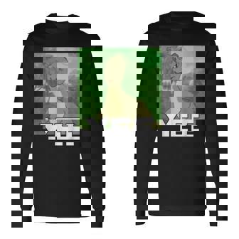 Yee 恐竜 長袖Tシャツ - Kawaiitshirt