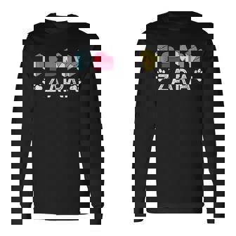 Zaraパーソナライズドドッグネームzara Pet Lover 長袖Tシャツ - Kawaiitshirt