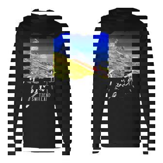 Zermatt お土産 マッターホルン ツェルマット 長袖Tシャツ - Kawaiitshirt