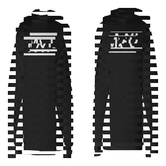 「Mayu」ヘボン式「まゆ」「マユ」下の名前 ローマ字 名入れ 名乗り ラテン文字 綴り 長袖Tシャツ - Kawaiitshirt