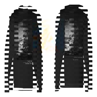 「Thetorm On Theea Of Galilee」ペイントアートtシャツ 長袖Tシャツ - Kawaiitshirt