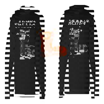 「だめにんげんだもの」文字入り おもしろ 筆文字 面白い バック 面白い 長袖Tシャツ - Kawaiitshirt