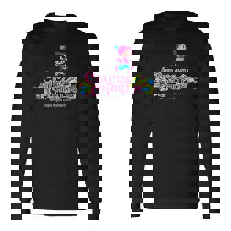 「サーカスチャーリー」ロゴ&キャラクター 長袖Tシャツ - Kawaiitshirt