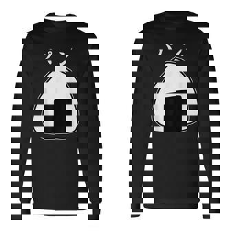 【おにぎりパン】パンとおにぎり：伝統と現代の融合 長袖Tシャツ - Kawaiitshirt