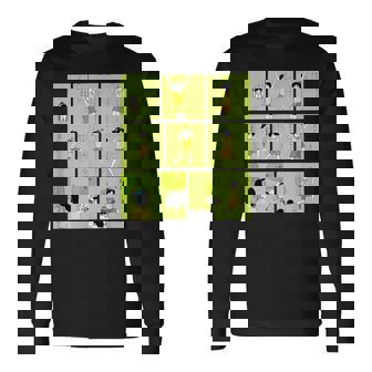 【まんが】クレヨンしんちゃん よしなが先生 ひまわり体操 長袖Tシャツ - Kawaiitshirt