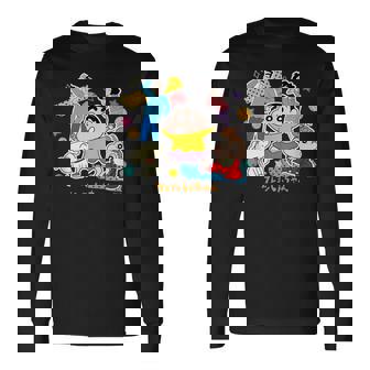 【まんが】クレヨンしんちゃん 野原一家 長袖Tシャツ - Kawaiitshirt