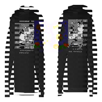 【ハロウィン特集】Usデザイン ハローキティ ミミィと一緒 長袖Tシャツ - Kawaiitshirt