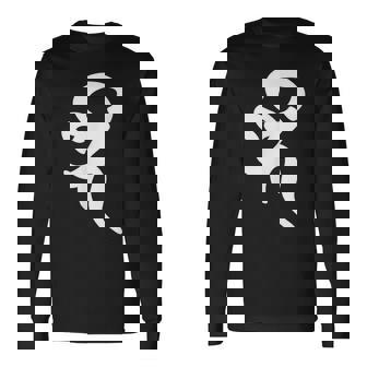 【ベイ】梵字 薬師如来 薬王菩薩 手書き 悉曇文字 古代文字 仏教 グッズ 守護神 開運 縁起物 お守り スピリチュアル 長袖Tシャツ - Kawaiitshirt