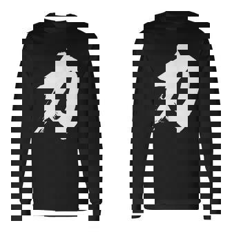 【力】一文字 漢字 日本語 毛筆 書道 筆文字 言葉 和柄 日本 かっこいい お土産 海外 おもしろ 面白い 文字入り 長袖Tシャツ - Kawaiitshirt