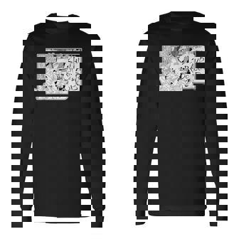 【大神ミオ】『ヤマト神想怪異譚』漫画コマtシャツ（本人セレクト 英語） 長袖Tシャツ - Kawaiitshirt