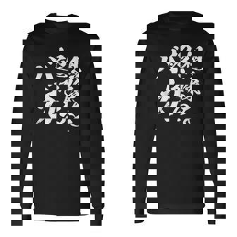 【想像を超えるバカ】文字 自虐 面白い ネタ 文字入り おもしろ 笑える ギャグ ウケ狙い お笑い ユーモア ふざけ 長袖Tシャツ - Kawaiitshirt