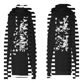 【感謝しかない】文字 面白い 筆文字 毛筆 ネタ 文字入り おもしろ 笑える ギャグ ウケ狙い お笑い 文字入れ 感謝 長袖Tシャツ - Kawaiitshirt