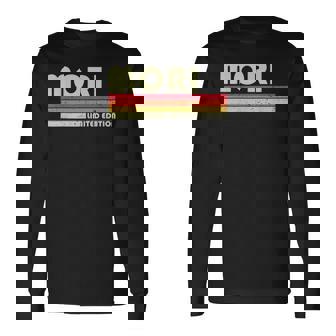 【森 毛利 もうり】名前 名字 家族お揃い ギャグ ネタ ウケ狙い 贈り物 ギフト 面白い おもしろ 長袖Tシャツ - Kawaiitshirt